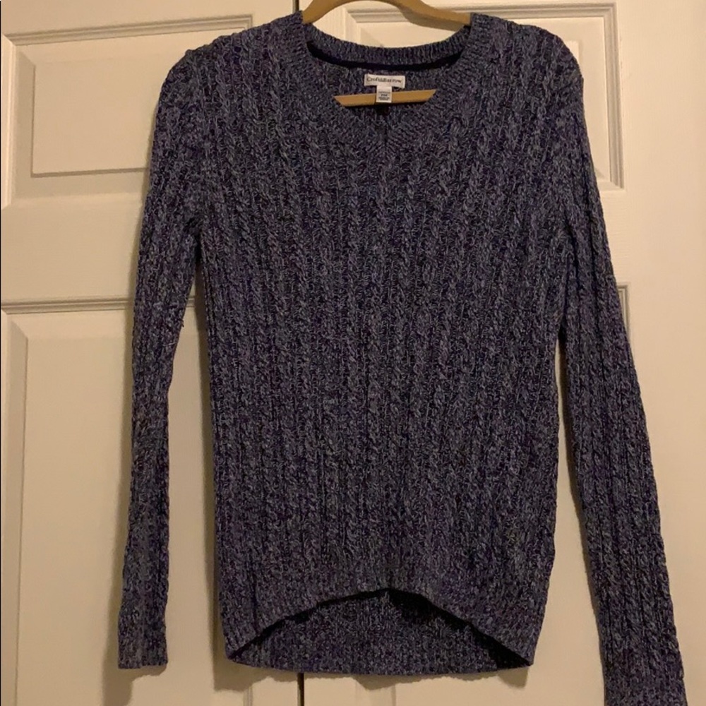 Croft&Barrow blue sweater